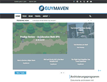 Tablet Screenshot of guymaven.com